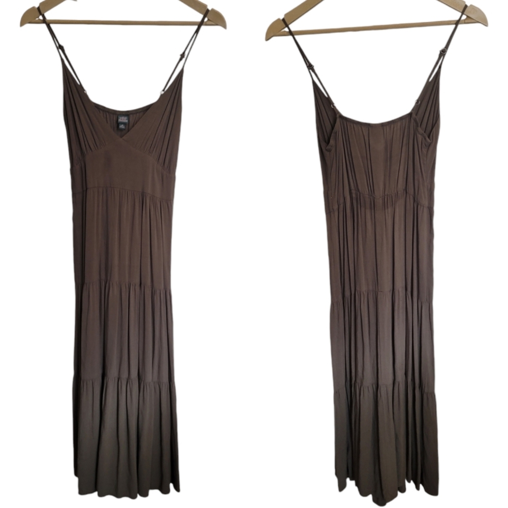 🏝 Wild Fable Tiered Summer Spaghetti Strap Dress